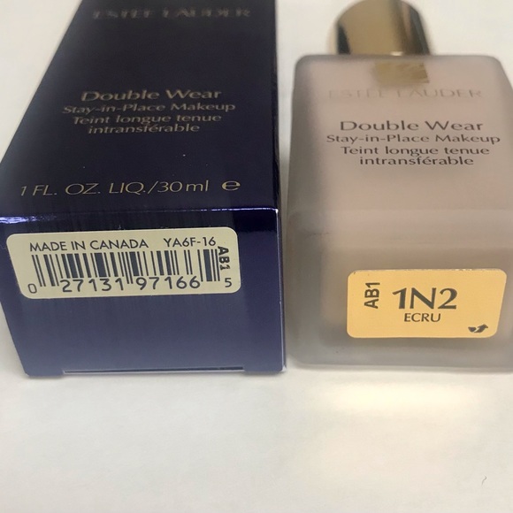 Estee Lauder Double Wear Stay-in-Place Makeup 1N2 Ecru 1oz New - Picture 2 of 2